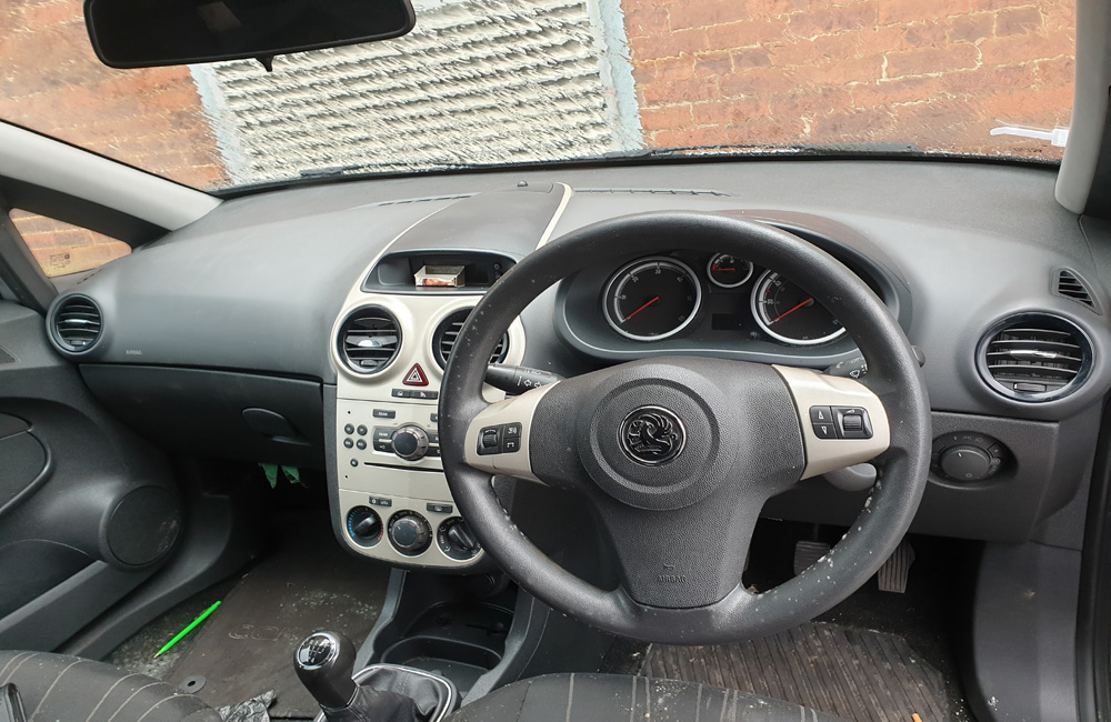 Vauxhall Corsa Club AC CDTI Airbag kit